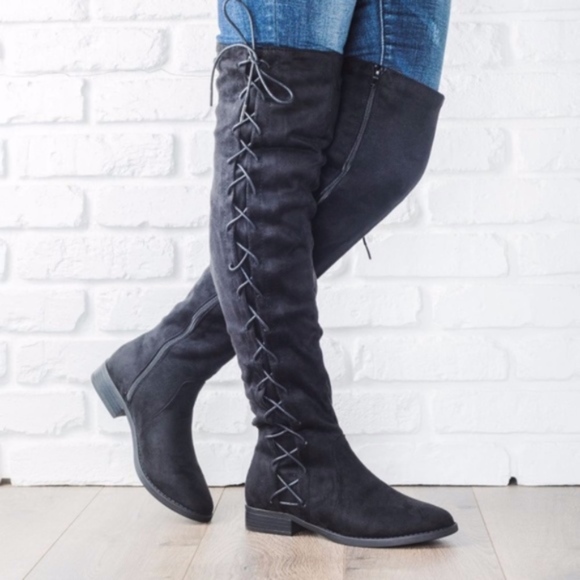 Favorite Spiked Boots 😍 #alt #alternativefashion #trini  TRINIE Lace up Boots - BLACK